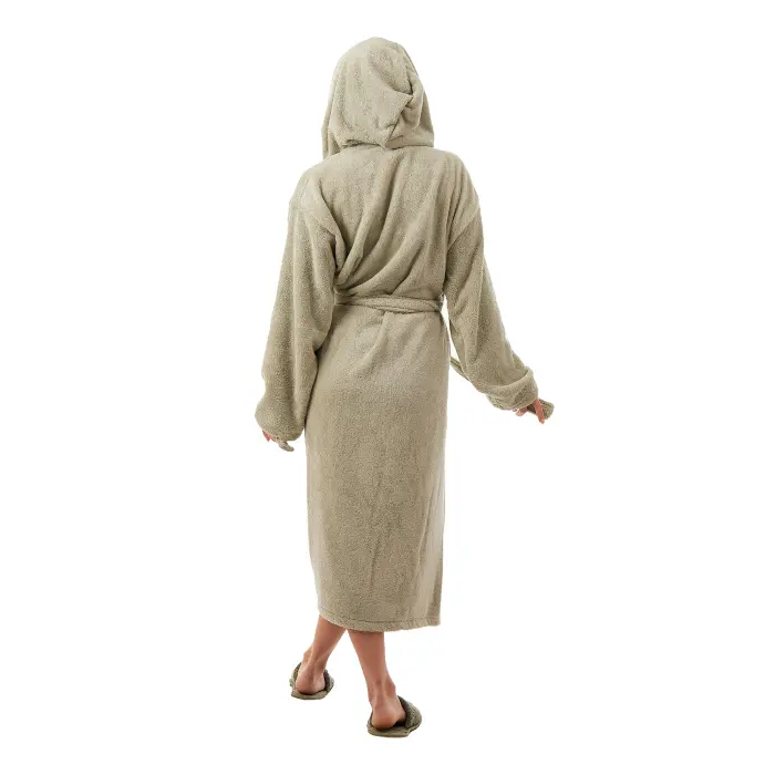 Халат Севи лого - MS - светло зелен- дамски - 3738 - Халат Севи лого - MS - светло зелен- дамски - 3738