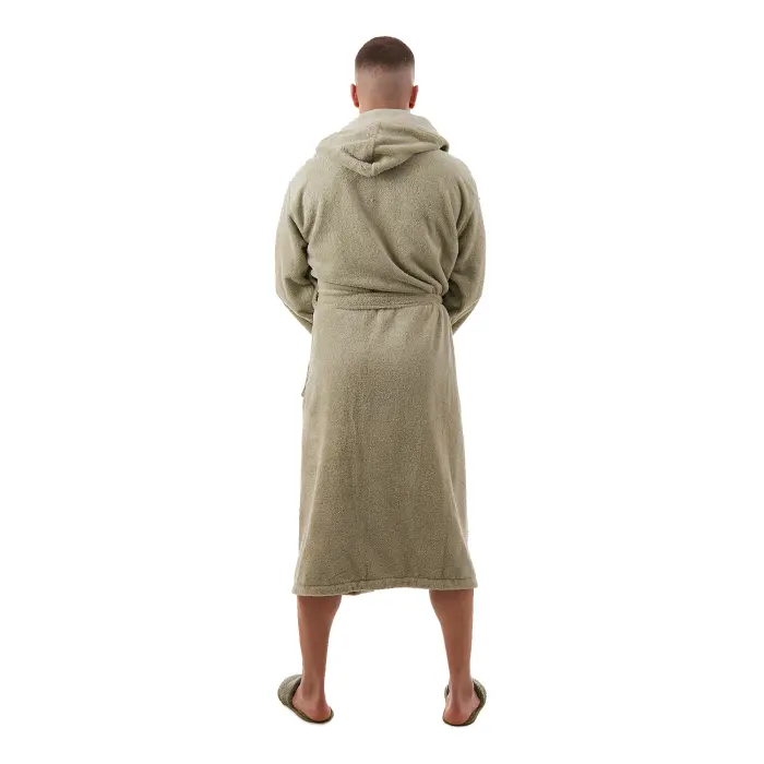 Халат Севи лого - MS - светло зелен- мъжки - 3753 - Халат Севи лого - MS - светло зелен- мъжки - 3753