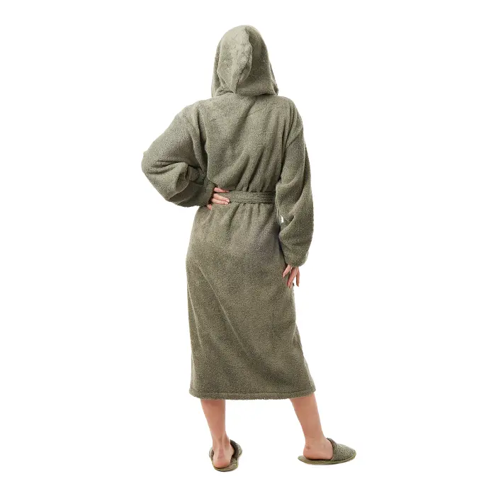 Халат Севи лого - MS - тъмно зелен- дамски - 3743 - Халат Севи лого - MS - тъмно зелен- дамски - 3743