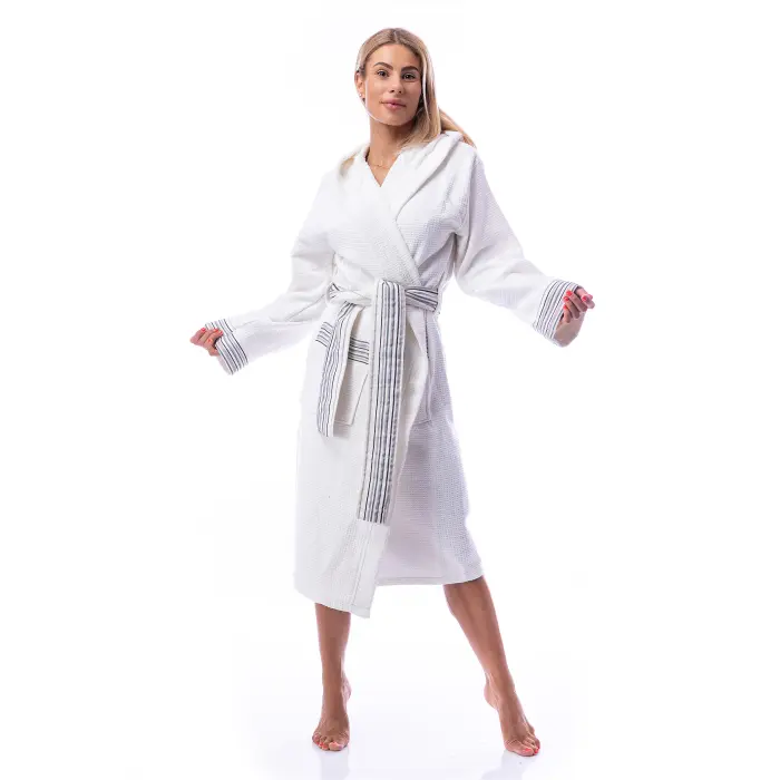 Халат Вафла Лукс - Крем - дамски - 1883 - Халат Вафла Лукс - Крем - дамски - 1883