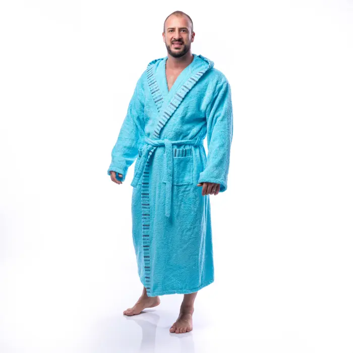 Халат Вивиен - Електрик - мъжки - 1561 - Халат Вивиен - Електрик - мъжки - 1561