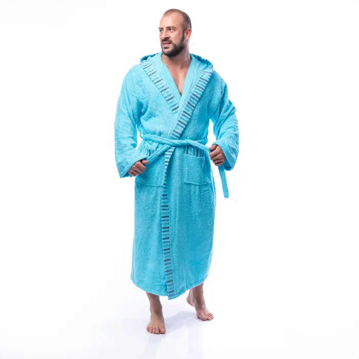 Халат Вивиен - Електрик - мъжки - 1562 - Халат Вивиен - Електрик - мъжки - 1562