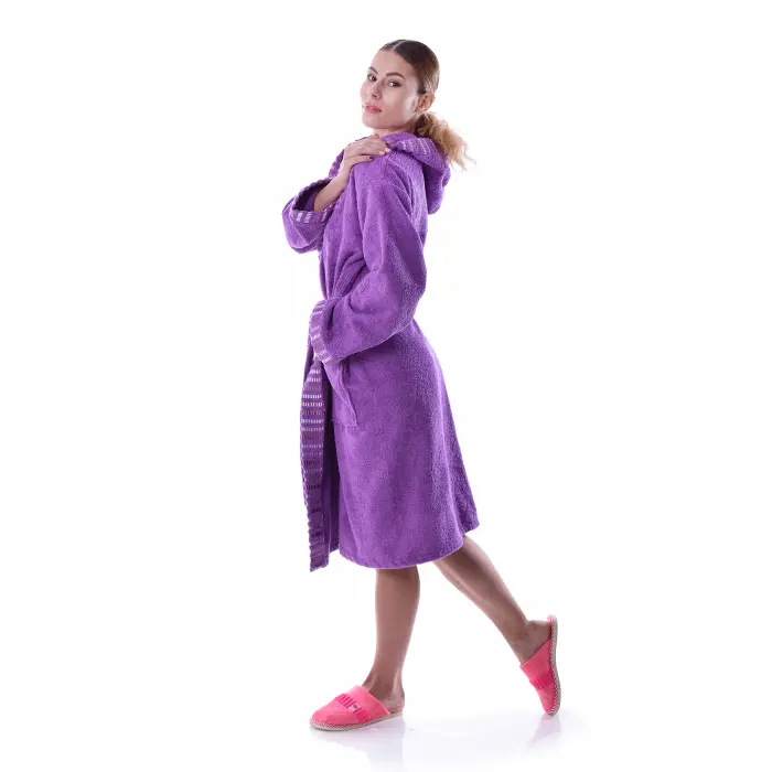 Халат Вивиен - Лилав - дамски - 1111 - Халат Вивиен - Лилав - дамски - 1111