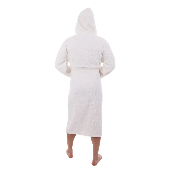 Халат ЖАКАРД - MS - Крем - мъжки - 3525 - Халат ЖАКАРД - MS - Крем - мъжки - 3525