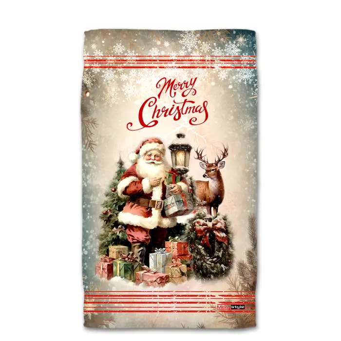 Хавлиена кърпа с коледни мотиви - 4448 - 2229 - Хавлиена кърпа с коледни мотиви - 4448 - 2229