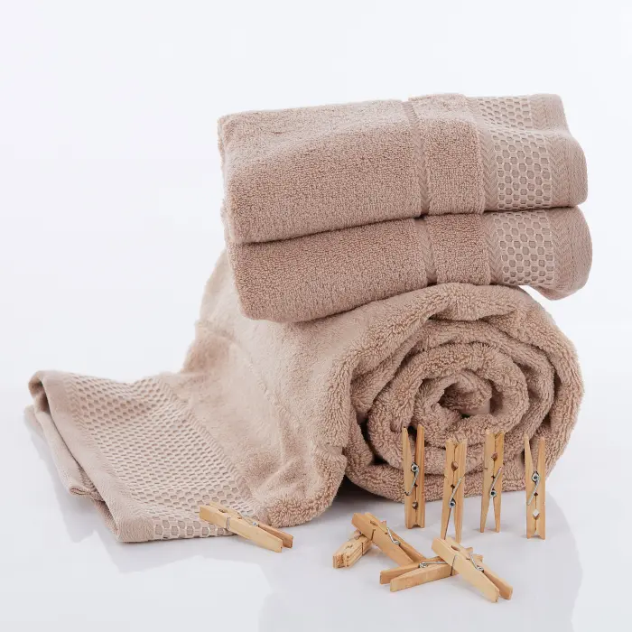 Хавлия за баня Микропамук - Кафяво - 3340 - Хавлия за баня Микропамук - Кафяво - 3340