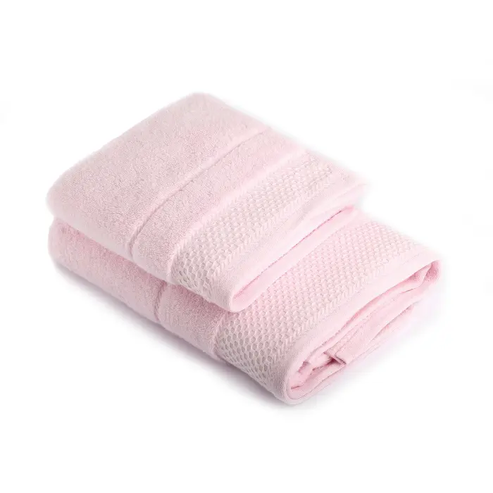Хавлия за баня Микропамук - Розово - 1086 - Хавлия за баня Микропамук - Розово - 1086
