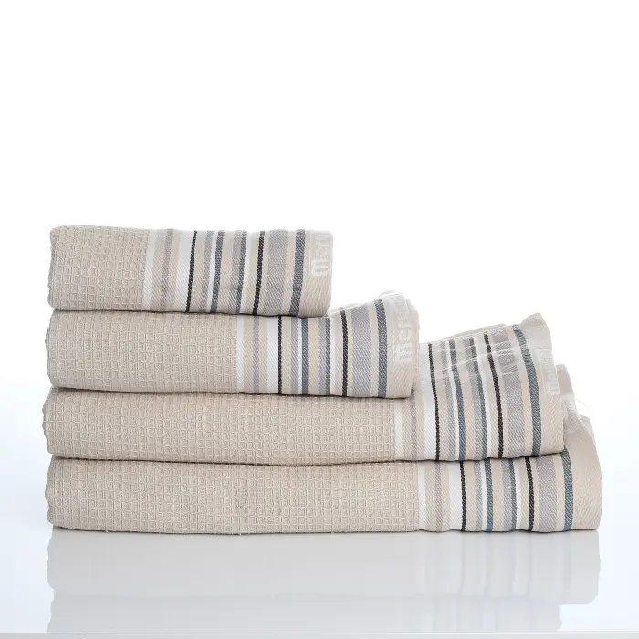 Хавлия за баня Вафла Лукс - Капучино - 769 - Хавлия за баня Вафла Лукс - Капучино - 769