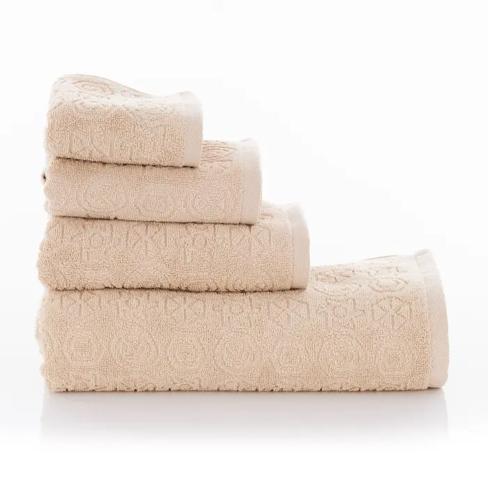 Хавлия за баня Жакард MS - капучино - 3443 - Хавлия за баня Жакард MS - капучино - 3443