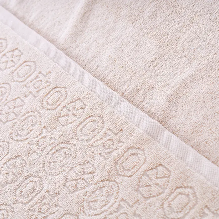 Хавлия за баня Жакард MS - капучино - 3445 - Хавлия за баня Жакард MS - капучино - 3445