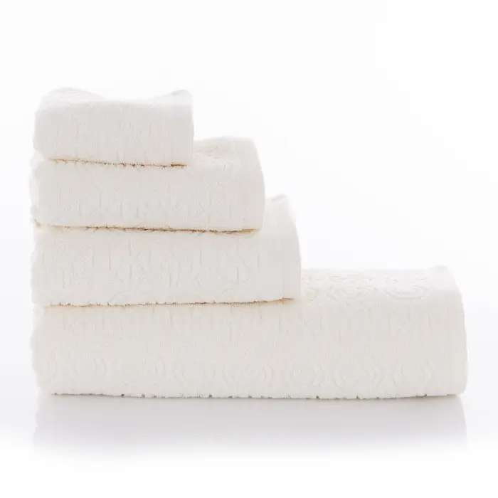 Хавлия за баня Жакард MS - крем - 3447 - Хавлия за баня Жакард MS - крем - 3447