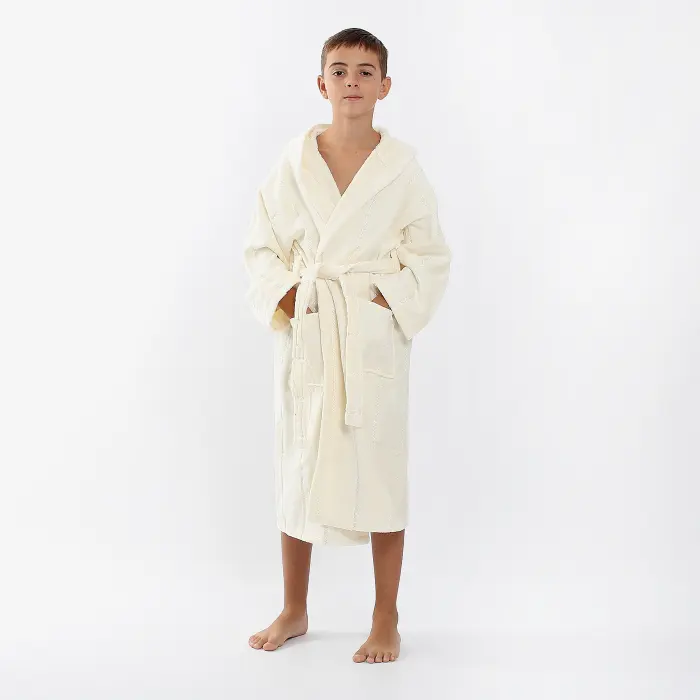 Юношески халат Нишка - крем - 1902 - Юношески халат Нишка - крем - 1902