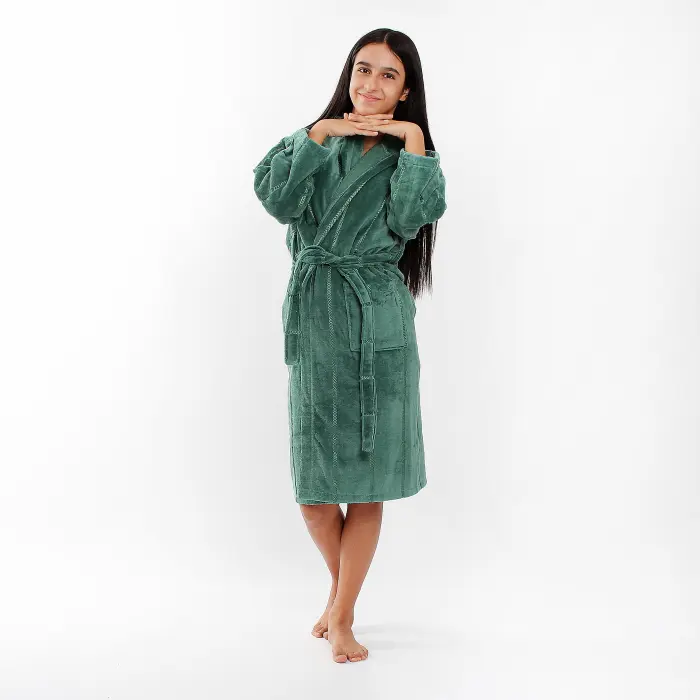 Юношески халат Нишка - петрол - 1906 - Юношески халат Нишка - петрол - 1906