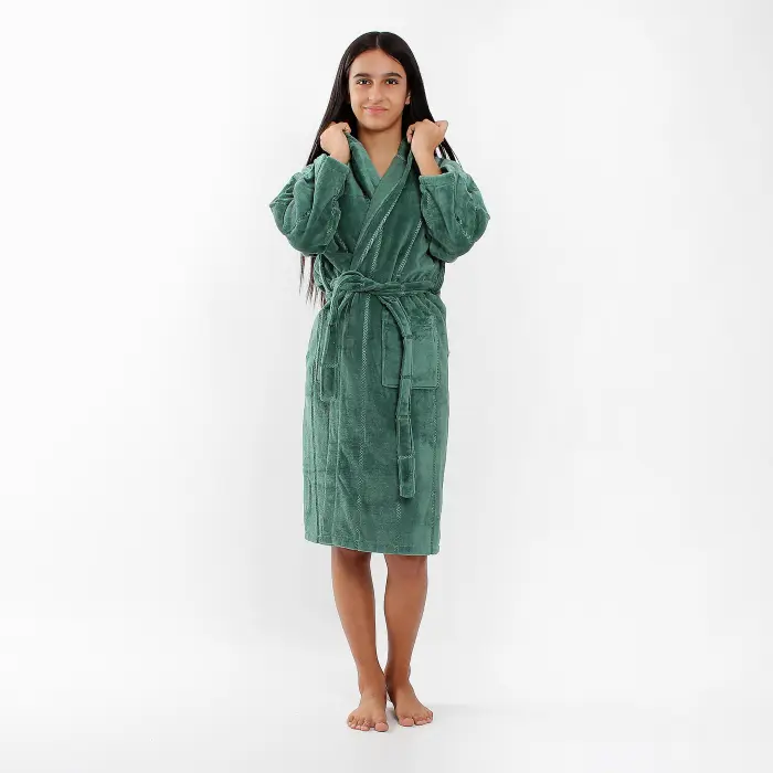 Юношески халат Нишка - петрол - 1907 - Юношески халат Нишка - петрол - 1907