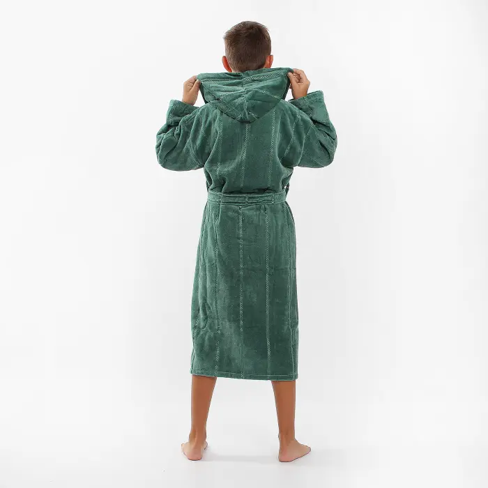 Юношески халат Нишка - петрол - 1910 - Юношески халат Нишка - петрол - 1910