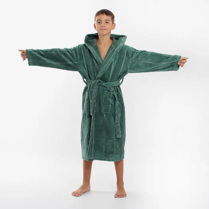 Юношески халат Нишка - петрол - 1911 - Юношески халат Нишка - петрол - 1911