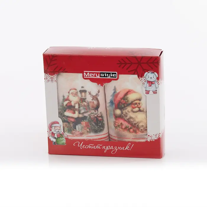 Комплект - 2 броя хавлиена кърпа с печат - Кутия - 5374 - 3380 - Комплект - 2 броя хавлиена кърпа с печат - Кутия - 5374 - 3380