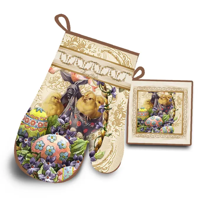 Комплект ръкохватки с великденски мотиви - 5110 - 2878 - Комплект ръкохватки с великденски мотиви - 5110 - 2878
