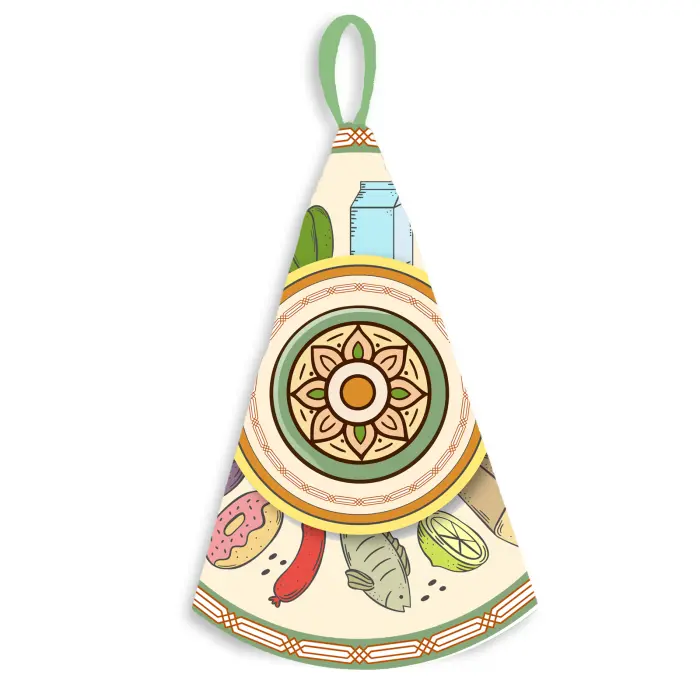 Кръгла хавлиена кърпа 5338 - 3050 - Кръгла хавлиена кърпа 5338 - 3050