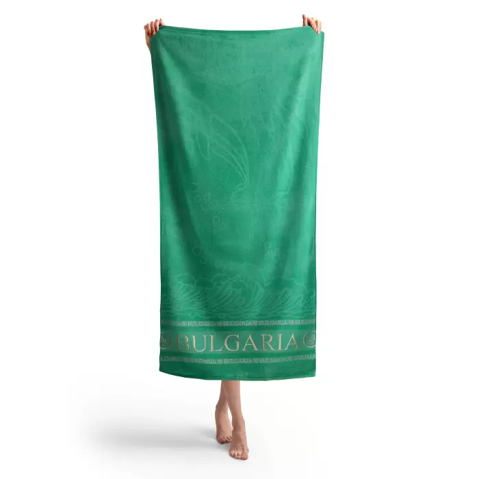 Плажна хавлия Делфин MS - Мента - 370 - Плажна хавлия Делфин MS - Мента - 370