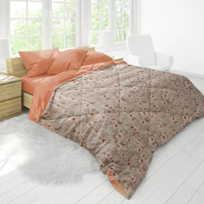 ЮРГАН ЗА СПАЛНЯ К-Т "РЕТРО" ОРАНЖЕВ - RZ-6 - 3127 - ЮРГАН ЗА СПАЛНЯ К-Т "РЕТРО" ОРАНЖЕВ - RZ-6 - 3127