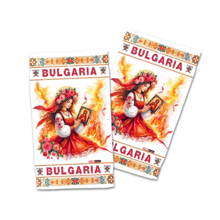 Сувенирна кърпа - Бит, традиции, обичаи 5132 - 2957 - Сувенирна кърпа - Бит, традиции, обичаи 5132 - 2957