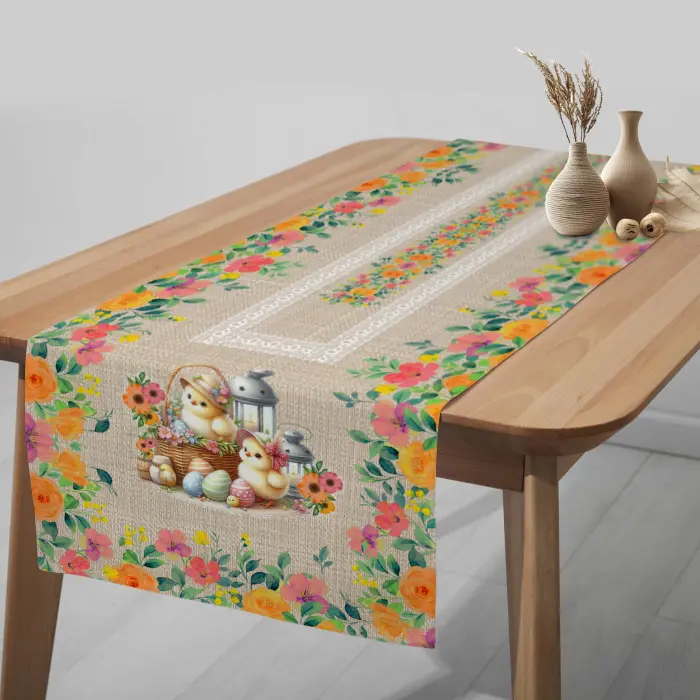 Тишлайфер за маса с великденски мотиви - 4076 - 2789 - Тишлайфер за маса с великденски мотиви - 4076 - 2789