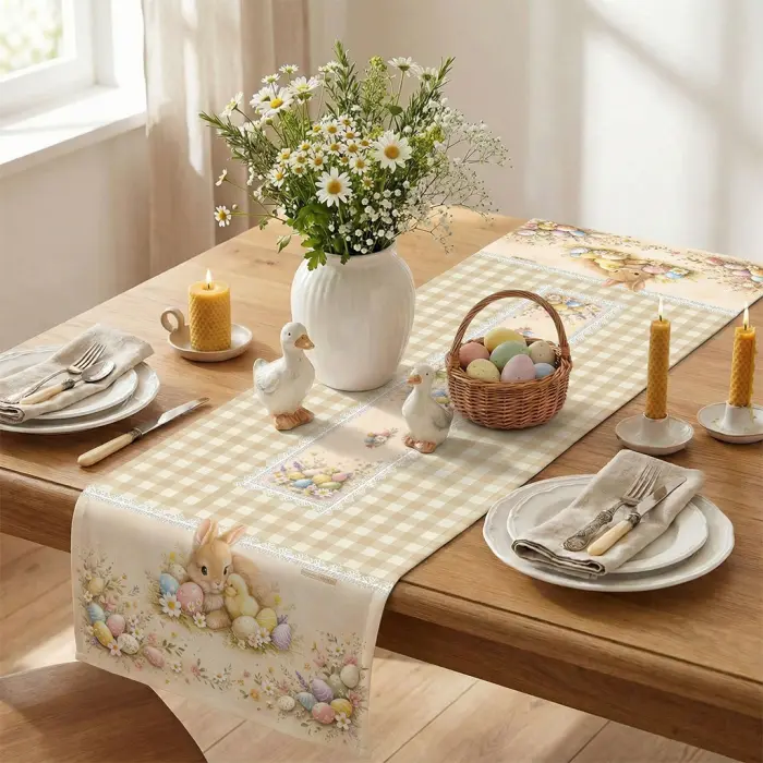 Тишлайфер за маса с великденски мотиви - 5423 - 3791 - Тишлайфер за маса с великденски мотиви - 5423 - 3791