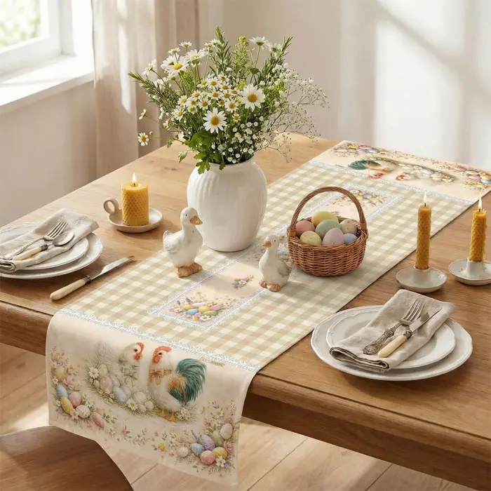 Тишлайфер за маса с великденски мотиви - 5424 - 3792 - Тишлайфер за маса с великденски мотиви - 5424 - 3792