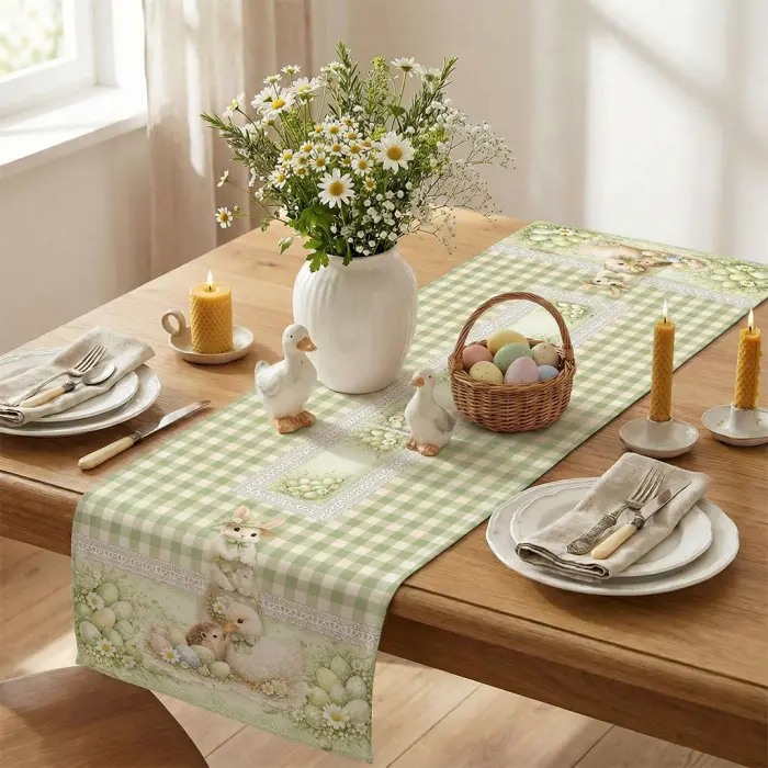 Тишлайфер за маса с великденски мотиви - 5428 - 3796 - Тишлайфер за маса с великденски мотиви - 5428 - 3796