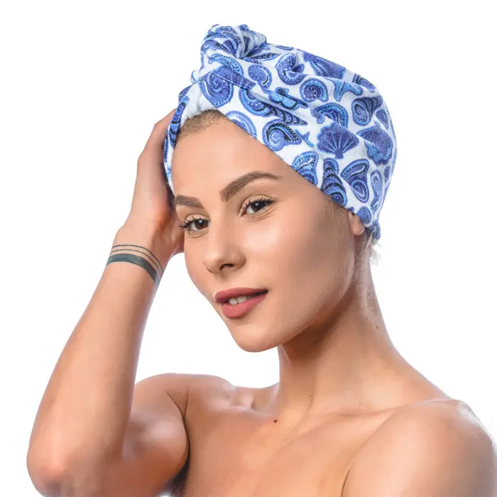 Тюрбан с принт М1 - 1468 - Тюрбан с принт М1 - 1468