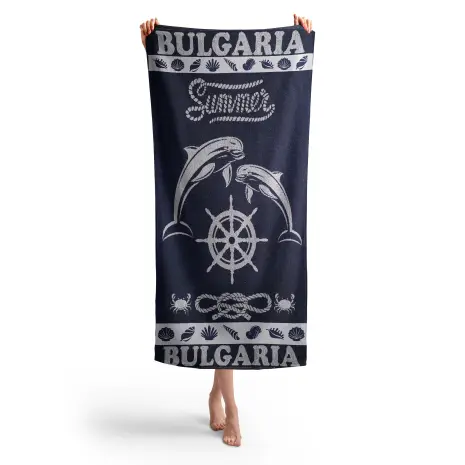 Плажна хавлия Мери-БГ 1505 - Плажна хавлия Мери-БГ 1505