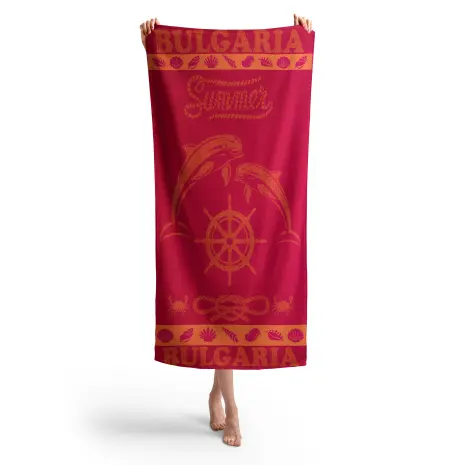 Плажна хавлия Мери-БГ 1508 - Плажна хавлия Мери-БГ 1508