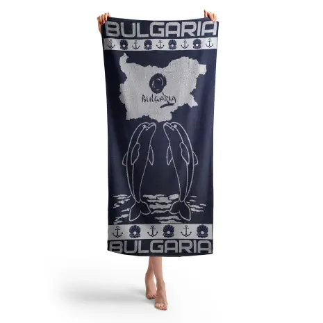 Плажна хавлия Мери-БГ 1702 - Плажна хавлия Мери-БГ 1702