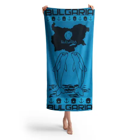 Плажна хавлия Мери-БГ 1707 - Плажна хавлия Мери-БГ 1707
