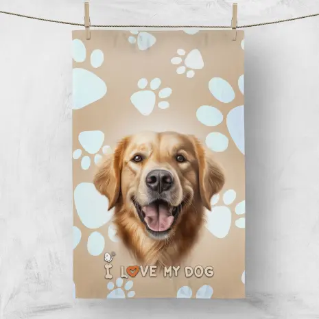 Хавлиена кърпа с домашни любимци 2316 - Хавлиена кърпа с домашни любимци 2316