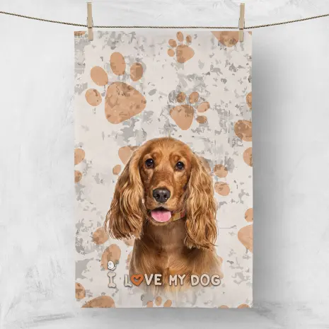 Хавлиена кърпа с домашни любимци 2322 - Хавлиена кърпа с домашни любимци 2322