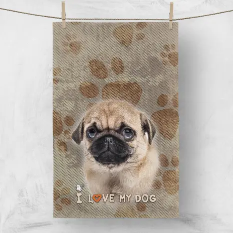 Хавлиена кърпа с домашни любимци 2324 - Хавлиена кърпа с домашни любимци 2324