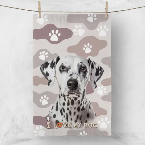 Хавлиена кърпа с домашни любимци 4002 - Хавлиена кърпа с домашни любимци 4002