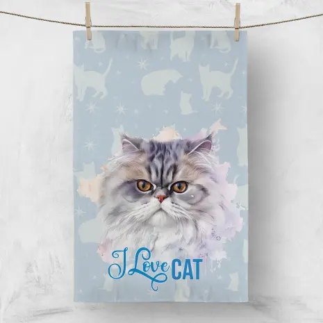 Хавлиена кърпа с домашни любимци 4012 - Хавлиена кърпа с домашни любимци 4012