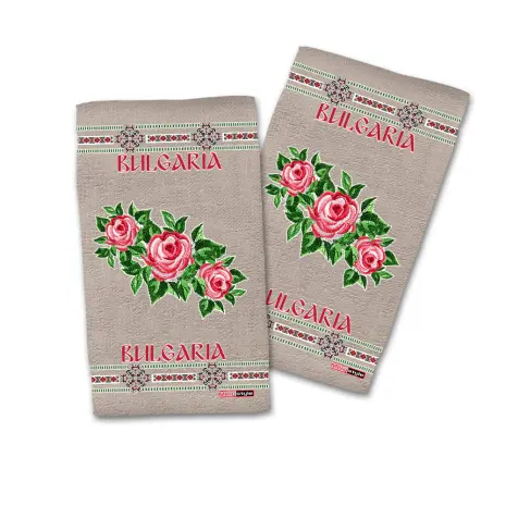 Сувенирна кърпа с Български шевици 4043 - Сувенирна кърпа с Български шевици 4043