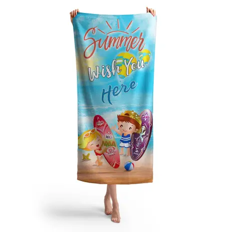 Детска хавлиена кърпа Принт 4216 - Детска хавлиена кърпа Принт 4216