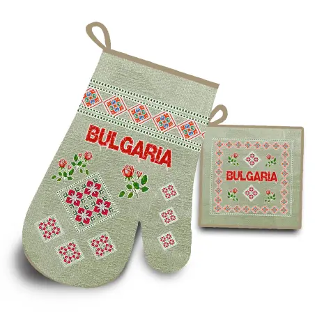 Комплект ръкохватки с български шевици 4219 - Комплект ръкохватки с български шевици 4219