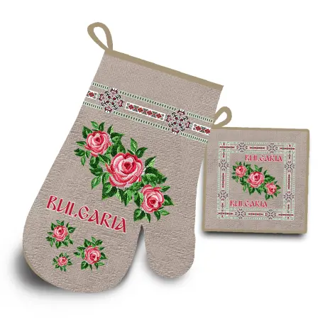 Комплект ръкохватки с български шевици 4220 - Комплект ръкохватки с български шевици 4220
