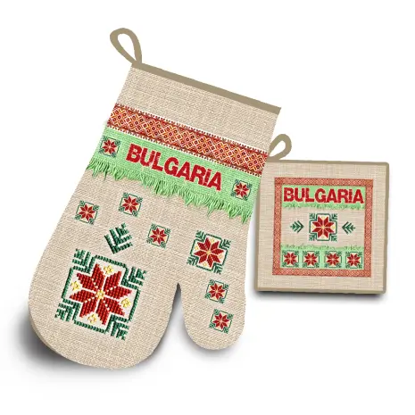 Комплект ръкохватки с български шевици 4223 - Комплект ръкохватки с български шевици 4223