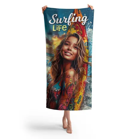 Плажна хавлия Принт 4239 - Плажна хавлия Принт 4239