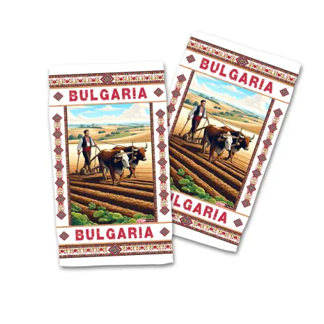 Сувенирна кърпа - Бит, традиции, обичаи. 4245 - Сувенирна кърпа - Бит, традиции, обичаи. 4245