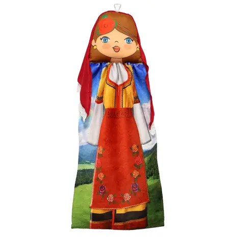 Сувенирна хавлиена кърпа тип кукла 4253 - Сувенирна хавлиена кърпа тип кукла 4253