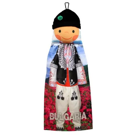 Сувенирна хавлиена кърпа тип кукла 4259 - Сувенирна хавлиена кърпа тип кукла 4259