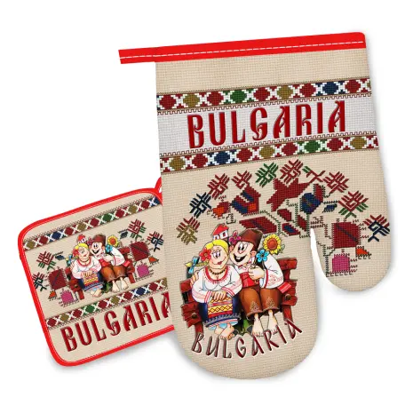 Комплект ръкохватки с български шевици 4288 - Комплект ръкохватки с български шевици 4288